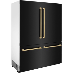 Refrigerador Eléctrico Integrado de 4 Puertas Francesas Zline RBIVZBS60G Edición Autograph de 60 Pulgadas y 32.2 Pies Cúbicos Capacidad ajustable - Product Image 5