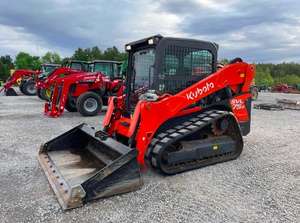 Kubota SVL 75-3 Chargeuse compacte sur chenilles Grappin Fourche hydraulique Remise Mini chargeuse sur chenilles Machinerie de construction - Product Image 5