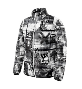 Chaqueta Acolchada Gruesa de Invierno de Alta Calidad para Hombre, Diseño Elegante con Logotipo Frontal, Estilo Urbano a la Moda - Product Image 1