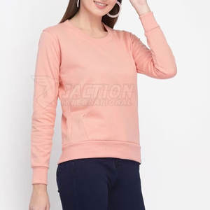 Buena calidad tamaño personalizado cómodo transpirable Mujer sudadera para mujer 2025 superventas transpirable mujeres sudaderas - Product Image 6