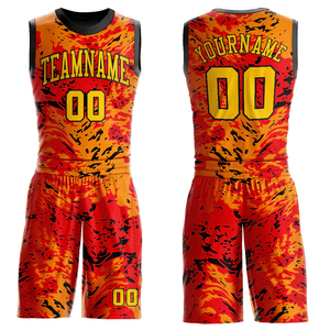 Ensemble d'uniformes de basket-ball à sublimation sans manches en polyester respirant Kit d'uniformes de basket-ball réversibles pour hommes Service OEM - Product Image 3