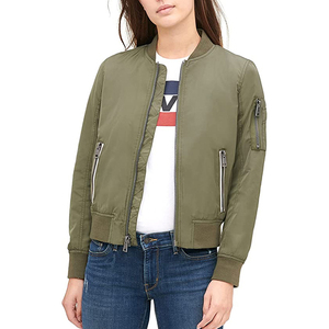 Suministro directo de fábrica, chaqueta de temporada de invierno personalizable profesional para mujer, forro de algodón de tela satinada, soporte transpirable sólido - Product Image 2