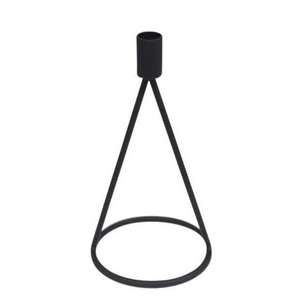 Bougeoir rond en métal, chandelier - Product Image 4