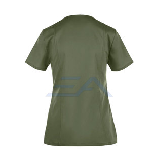 Nouveaux hauts à encolure croisée pour femmes, style tendance, faible MOQ, nouvelle conception, marque privée - Product Image 2