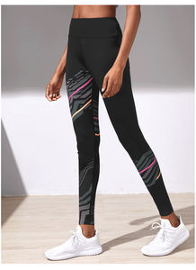 Leggings Sublimados de Marca Personalizada para Mujer, Ropa Casual, Cintura Elástica, Transpirables, de Secado Rápido, Pantalones de Yoga, Etiqueta Privada, Venta al Por Mayor - Product Image 6