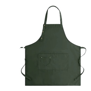 <b>Aprons</b> High Quality Canvas Denim Leather Adjustable Neck Strap <b>Aprons</b> Customized With Logo Design For Multi Purposes - Product Image 3