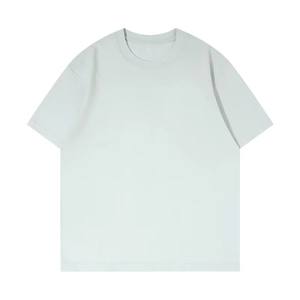 Camisetas de hombre de talla grande con estampado personalizado de peso pesado OEM 100% algodón de alta calidad unisex liso al por mayor OEM transpirable de talla grande - Product Image 5