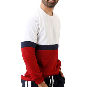 New Premium Quality <b>Men</b> Sweatshirt Wholesale Custom O Neck Pullover Light Weight Casual Wear Solid Color <b>Men</b> Sweatshirt - Product Image 3