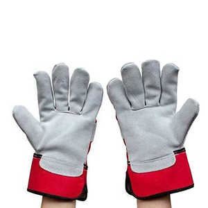 Nouveautés Marque privée Votre propre logo Gants de travail Rigger Gants de travail en cuir de bonne qualité Fabriqués sur mesure - Product Image 5