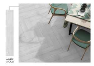 Baldosa de porcelana mate de superficie lineal de 200x1200 mm diseñada para lograr un movimiento limpio en el suelo y un rendimiento equilibrado y confiable. - Product Image 2