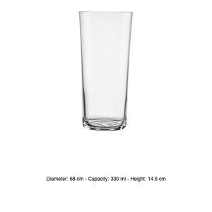Vaso Highball Nude Savage de Cristal, 33 cl, Artículos de Bar para Restaurantes y Hoteles, Venta al por Mayor - Product Image 3