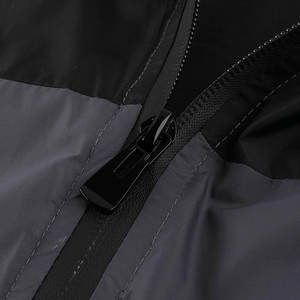 Veste Softshell en Polyester Denim Vintage pour Hommes Personnalisée par OEM pour les Sports d'Automne et d'Hiver Technique Fermeture Éclair Lavée Logo Avant - Product Image 6