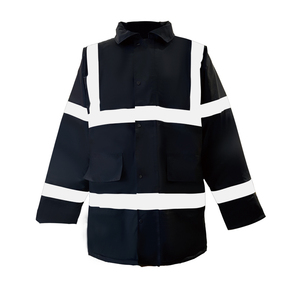 Gilet de sécurité ANSI classe 1 réfléchissant haute visibilité de qualité supérieure imperméable avec logo personnalisé sécurité au travail - Product Image 6