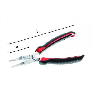 Usag Flat Extra-<b>Long</b> <b>Nose</b> Pliers with Straight Jaws Premium Quality Product Category - Product Image 1