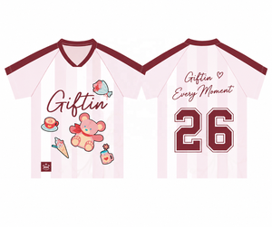 เสื้อเจอร์ซีย์ฟุตบอลโอเวอร์ไซส์ลายกราฟิกสไตล์อนิเมะแบบคอลแลบกับตัวละครสำหรับแฟนๆผู้หญิง สไตล์สตรีทแวร์  รับผลิตตามแบบ OEM พร้อมลิขสิทธิ์ - Product Image 3