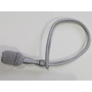 Handcrafted Sword Knot silver-Style Cord Fine Tassel Design for Personal Defense Equipment Regalia Performances Cosplay Dresses - Product Image 1