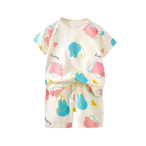 ชุด2ชิ้นสำหรับเด็กผ้าสแปนเด็กซ์/ โพลีเอสเตอร์ผ้าสแปนเด็กซ์โพลีเอสเตอร์แฟชั่น - Product Image 3