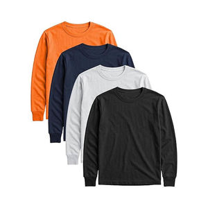 เสื้อสเวตเชิ้ตผู้ชายทรงปกติ สีพื้น ผ้าฝ้ายคุณภาพสูง 100% สวมใส่สบาย - Product Image 3