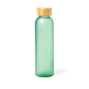 Bottiglia d'Acqua Ecologica Eskay in Bambù e Vetro, Gadget per Bevande Sostenibile - Product Image 2