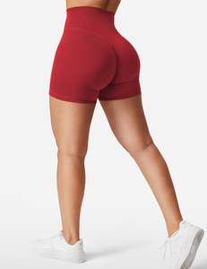 2025 <b>Women's</b> Sporty Squat Proof <b>Biker</b> <b>Shorts</b> Solid Color Gym <b>Shorts</b> for Beach Sports Running Comfortable <b>Biker</b> <b>Shorts</b> - Product Image 5
