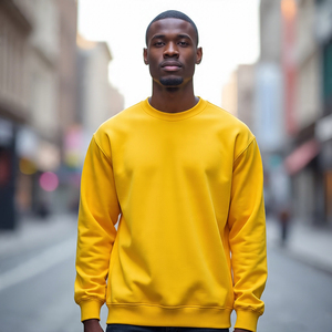 <b>Mens</b> <b>Pullover</b> Sweatshirts Breathable Knitted Winter Sweat Shirts Custom Logo Soft and Cozy <b>Pullover</b> <b>for</b> Casual Wear - Product Image 1