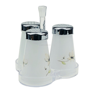 Juego de Frascos de Vidrio para Condimentos de Cocina de Doble Uso para Sal, Pimienta, Comino y Chile con Tapa Dosificadora, Botella Transparente para Uso Diario en la Cocina del Hogar - Product Image 4
