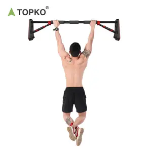 TOPKO yüksek kaliteli plastik yatay kapı çerçeve Pull Up Bar spor ev egzersiz Fitness ekipmanları yatay barlar