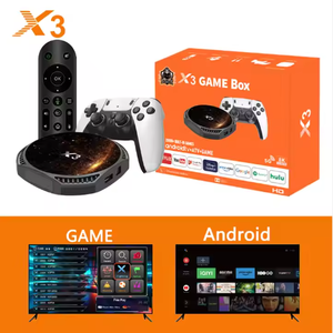 الأكثر مبيعًا مجموعة ألعاب X3 4K أعلى مربع ألعاب 64 جيجابايت أندرويد وحدة التحكم في الألعاب الرجعية فيديو - Product Image 3