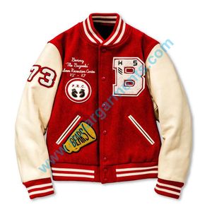 OEM personalizado nombre moda Streetwear bordado Varsity chaqueta Y2K estilo de moda para los jóvenes al por mayor para las marcas escuelas y equipos - Product Image 4