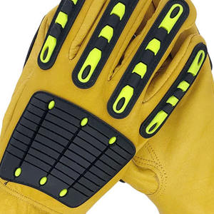 Guantes de Mecánico de Invierno, Dedos Completos, Látex de Caucho Natural, Impermeables, Pantalla Táctil, Puño Elástico, Guantes de Seguridad - Product Image 6