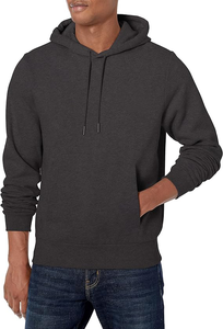 เสื้อฮู้ดดี้คุณภาพสูงแบบ OEM หลายสีพื้นสำหรับผู้ชาย - Product Image 4