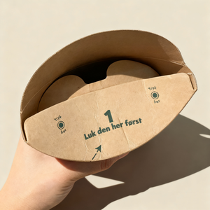 แก้วกระดาษคราฟท์พับได้ลายผีเสื้อ ขนาดตามสั่ง สำหรับเครื่องดื่มร้อน ไม่มีฝา ดื่มง่าย - Product Image 4