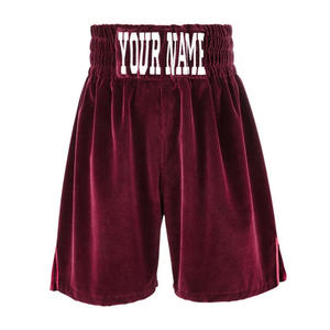 Vêtements confortables pour hommes avec logo personnalisé OEM Shorts d'entraînement de boxe Hip Hop ODM et OEM Shorts de boxe pour hommes - Product Image 1