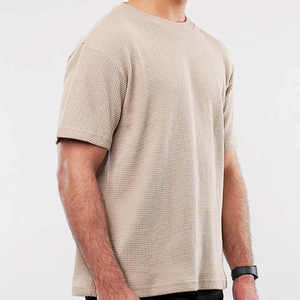 Custom Logo <b>Oversized</b> Casual Wear <b>T</b> <b>Shirt</b> 100% Cotton Heavyweight Drop Shoulder <b>Plain</b> <b>T</b> <b>Shirt</b> For Men - Product Image 1