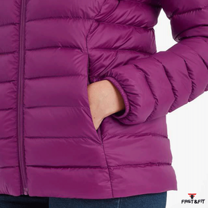 Chaqueta Bomber Larga para Mujer, Hecha a Medida, Profesional, Rellena de Algodón, Transpirable, con Cierre de Cinturón - Product Image 6