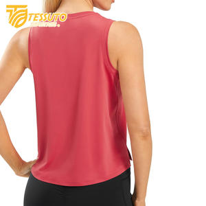 Woman Workout Wear Sport Yoga Tank <b>Top</b> for Gym High Quality Custom Printed Tank <b>Tops</b> for Women Thick Strap Gym Women's Tank <b>Tops</b> - Product Image 6