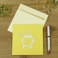 Le meilleur cadeau pour un joyeux anniversaire avec des cartes de vœux 3D pop-up faites à la main, fabriquées au Vietnam par HMG