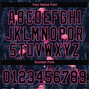 Jersey de béisbol auténtico flamenco diseño patrón 3D personalizado - Product Image 5