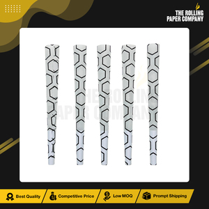 Papier à rouler de qualité supérieure, très vendu, fabriqué en Indonésie, cônes pré-roulés personnalisés avec impression, paquets de 6 cônes en acétate - Product Image 3