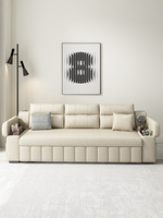 P3#2059 Benutzerfreundliches Dual-Use Schlafsofa Modern Multifunktional Dreisitzer Liegefunktion für Hotel Wohnzimmer Ausziehbar Klappbar