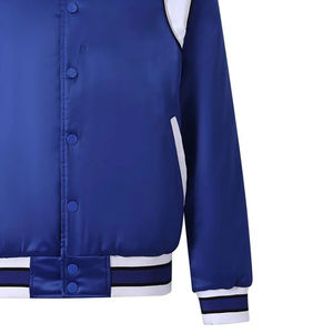 Veste universitaire de lettre brodée personnalisée de style de qualité supérieure veste teinte veste universitaire coupe ajustée 2025 pour hommes - Product Image 4