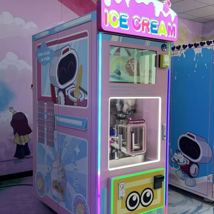 Producto más vendido disponible a precio de fábrica Nueva máquina expendedora de helados refrigerados Sabores surtidos Pago con tarjeta en efectivo - Product Image 1