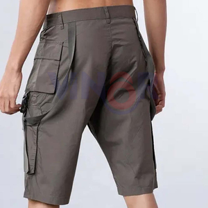 <b>Long</b> Length Cargo <b>Shorts</b> <b>Men</b> Summer Multi Pocket Casual Cotton Elastic Pants <b>Men</b> Hot <b>Shorts</b> jogger <b>shorts</b> for <b>men</b> - Product Image 3