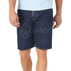 Pantalones Cortos de Mezclilla Transpirables para Hombre, Diseño Personalizado de Última Moda, Cintura Media, 100% Algodón, Servicios OEM, Precio Bajo - Product Image 2