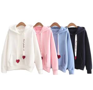 Sudadera con capucha personalizada para hombre, Logo estampado, nuevo Color, de terciopelo, cálido, informal, de invierno, cuello redondo, manga larga - Product Image 5