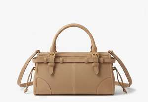 Minimalist Women PU Leather Crossbody Sling Bag Lightweight Design with Multiple Zip Pockets - Product Image 2