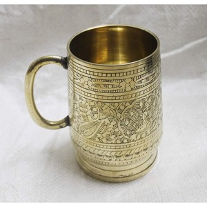 Hot Selling Metal 18-oz Ice Cold Brass Beer Stein Moscow Mules <b>Mugs</b> Golden Finished New Creative Cup - Product Image 6