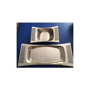 Vaisselle de cuisine originale indienne utilisation plateau en acier de service de taille personnalisée du meilleur fabricant et fournisseur de Word - Product Image 3