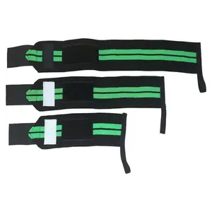 Bodybuilding Power Lifting Wrist Supports Assist Straps Grip Strength Weightlifting Gym Wristband Wrist Wrap