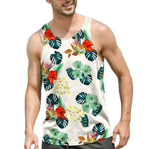 Débardeur de sublimation de haute qualité pour hommes, logo personnalisé, tenue décontracté, respirant et anti-rides, meilleurs modèles à prix abordables - Product Image 1